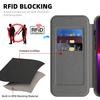 For iPhone 13 Pro Case Compatible with MagSafe RFID Blocking Card Holder Leather Phone Cover