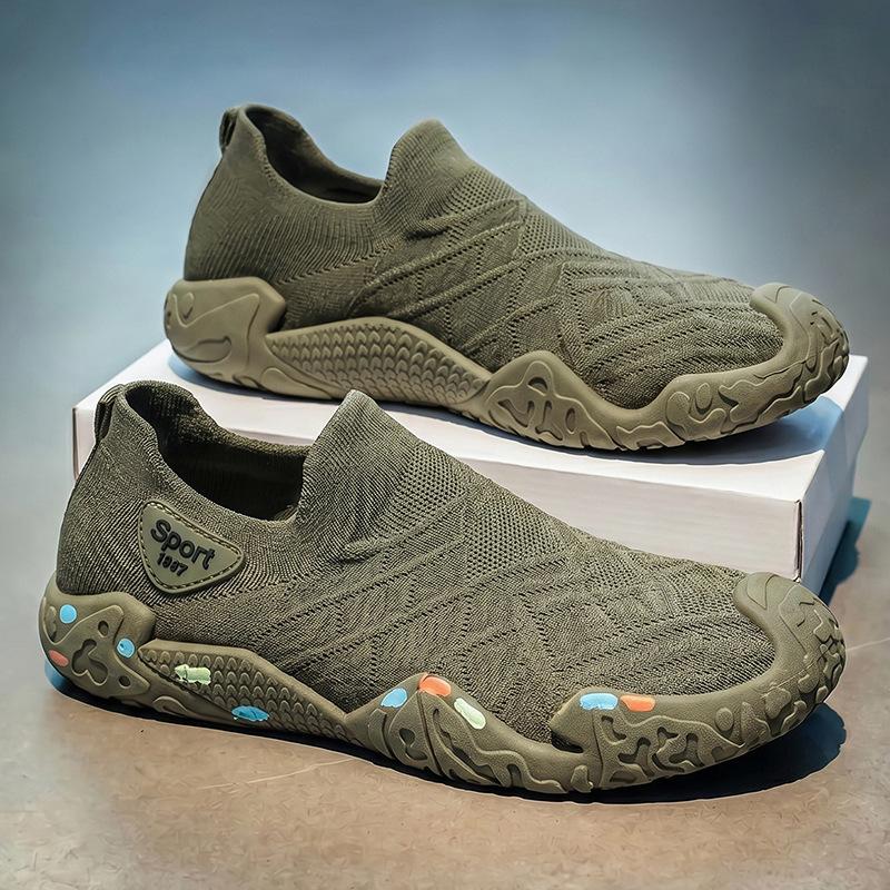 Men S Slip On Canvas Shoes Summer Breathable Casual Sneakers