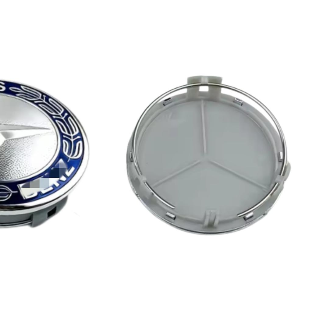 4Pcs 75mm Car Emblem Badge Wheel Center Caps Wheels Hub Cap Hubcaps Auto Rim Centre Cover Styling Car Accessories