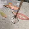 Natural Crystal Holder Necklace Colorful Stone Mesh Pocket Pendant Choker Adjustable Chain Neckchains for Women Girl
