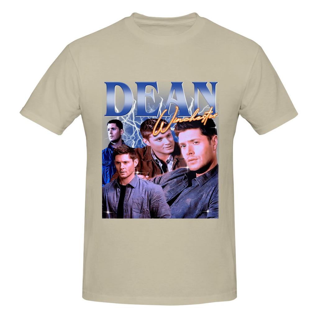 Supernatural Dean Slim Fit Tshirt Commuting Versatile Wrinklefree Tees