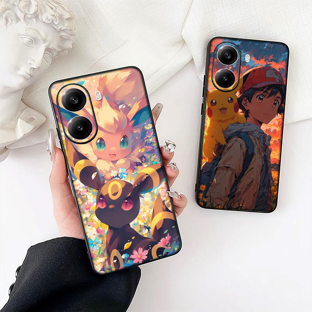 Gengar P-Pikachus Charmander Phone Case for Motorola Moto Edge 50 30 Fusion 40 NEO Ultra Pro G22 G23 G20 G35 G84 G13 G53 Cover
