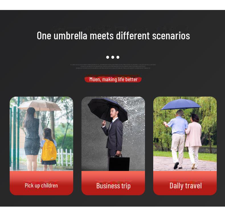 Double-Layer C-Shaped Reverse Umbrella, Extra-Large, Long-Handled for Two People, Custom Logo, For All Weather, Car-Mounted, Advertising Umbrella