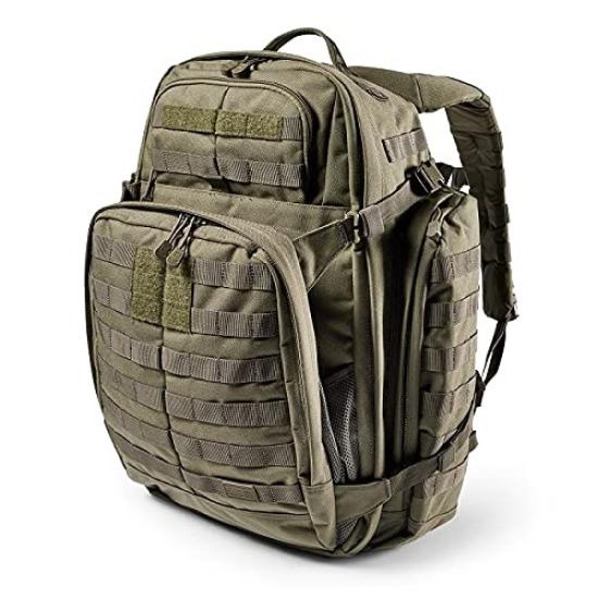 5.11 Tactical Rush 72 2.0 Rucksack (55 Liter) - Neues Modell, Militärqualität, Rangergrün (Produktcode: 56565)