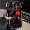 Phone Case for iPhone 17 Air 16E 15 16 Pro Max Gothic Vampire Scarlet Art Cover 14 Plus 13 12 Mini Soft Shell Silicone Fundas