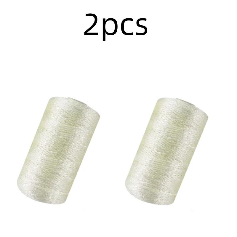 100g New Summer Crochet Yarn 1.5mm Cord Thin Ice Cotton Thread for Hand Knitting Bag Hat Shoes Hilo Yarn