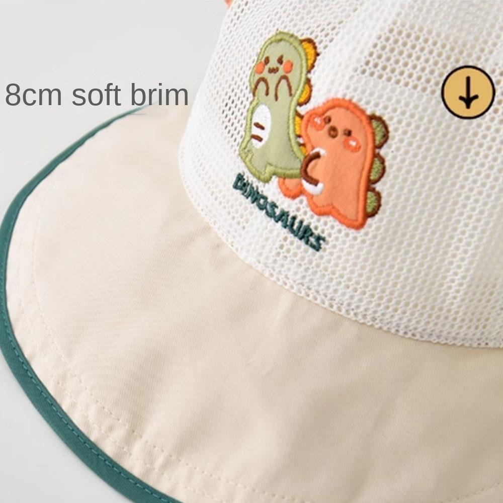 Breathable Children's Mesh Basebal Hat Large-Brim Baby Duckbill Hat Kids Summer Sun Hat Outdoor