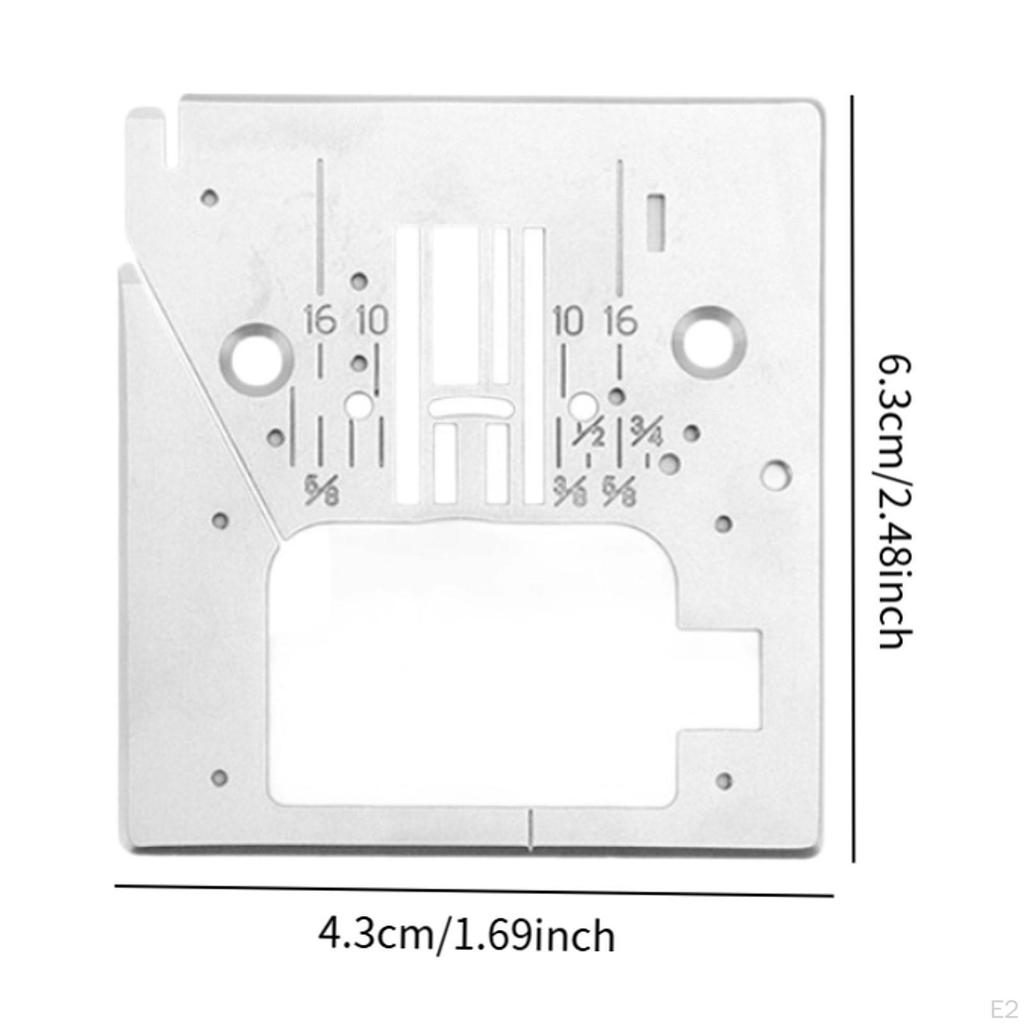 Płytka igłowa Maszyna do szycia Łatwa w użyciu Gruba Płytka do ściegu prostego dla