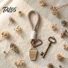 Miniature Cup Keychain Pendant Milk Tea Pendant, 3D Printed with Decorative Bag Braided Lanyard, Backpack Charm Accessory Hanging Key Chain