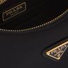 Prada Re-Edition 2005 Enamel Metal Triangle Logo Zipper Closure Recycled Nylon Mini Shoulder Tote Bag Women bags Black 1NE204-R064-F0632