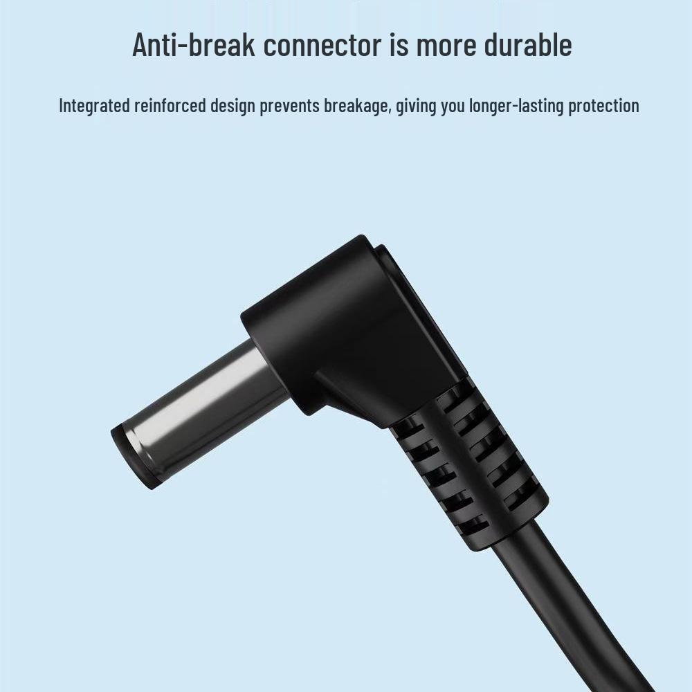 1m Pure Copper USB to DC5.5 Power Cable with Heatsink, 5V/2A Charger for Router, Desk Lamp.