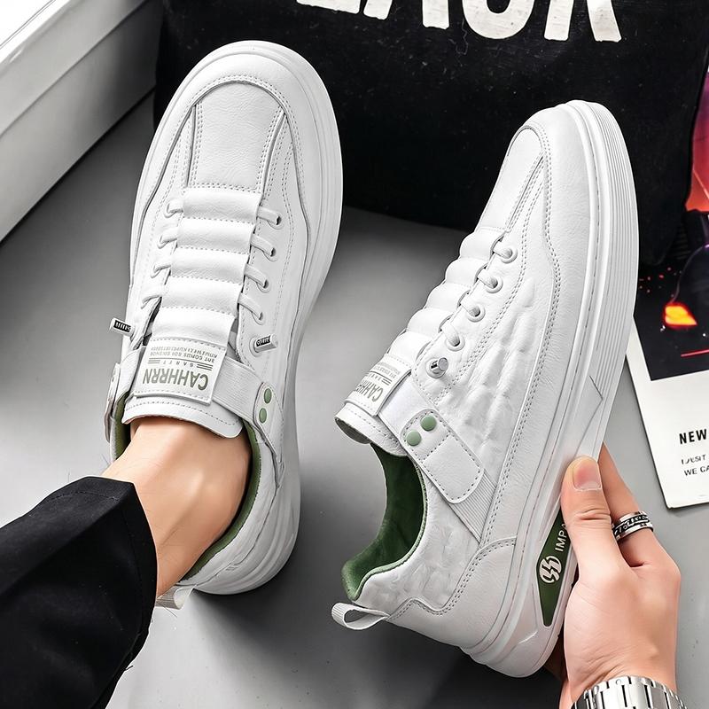 Herren Freizeitschuhe für alle Jahreszeiten Mode Skateboarden Studenten Bequeme Sneaker Jungen Trendige Schuhe mit weicher Sohle Atmungsaktiv