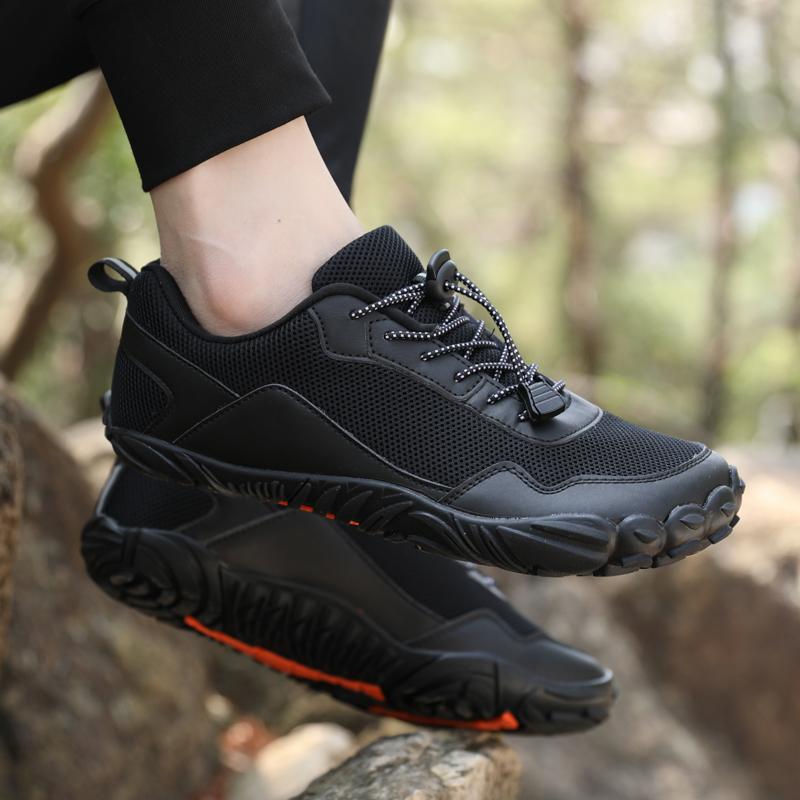 Oddychające buty trekkingowe z siateczki męskie damskie barefoot outdoorowe sneakersy antypoślizgowe trekkingowe kempingowe buty sportowe elastyczne buty do chodzenia
