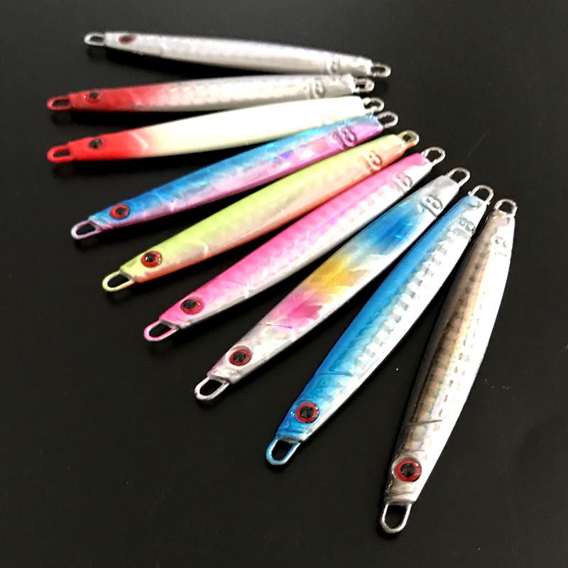 Shore Casting Bionic Fish Lure 18g/21g - Small Iron Plate Lead Tackle