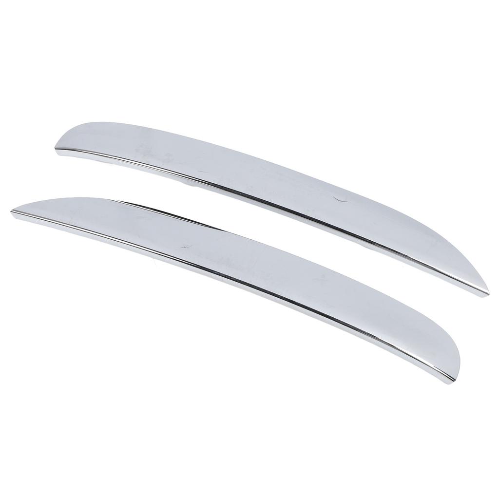 Front Bumper Chromed Moulding Trim 51118047728 Sporty Style Left Right for 7 Series F01 F02 F04 2008 To 2015