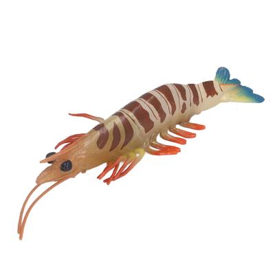 Marine Prawn Animal Model Early Learning Educational Vivid Simulation Home Decoration Sea Animal