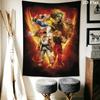 Street Fighter IV Wall Hanging Printed Fabric Blanket Decorative Tapestries for Bedroom Living Room Home Decor