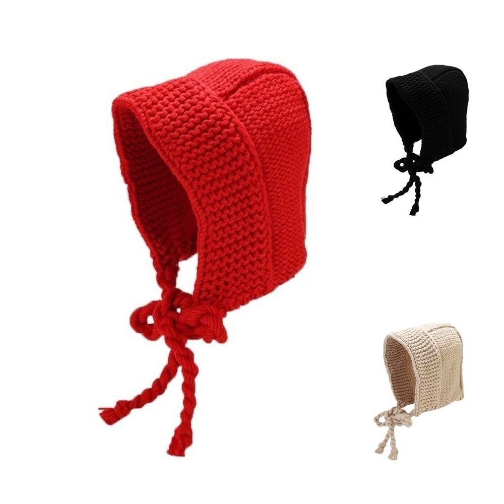 Warm Woolen Cap Thickened Beanie Hat Trendy Knitted Cap  Autumn Winter