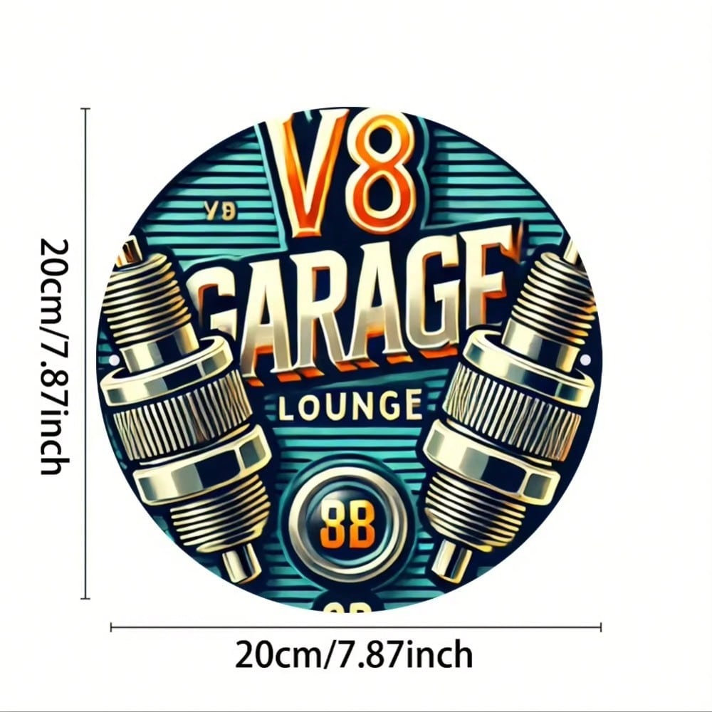 Vintage Metal Tin Sign Garage Bar Wall Decor Car Lover Gift Man Cave 20x20