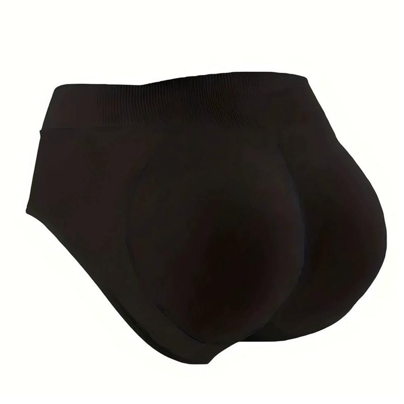 Women's Butt Liner Shaping Briefs Detachable Sponge Pad Buttocks Pants