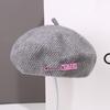 Fashion Autumn and Winter Small Face Big Head Circumference Beret Children Fashion Warm Painter Hat Versatile Newsboy Hat