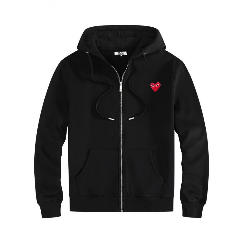 

Men s Sport Wear New Couple s Loose Love Embroidered Adult Zipper Hoodie Set M чорний