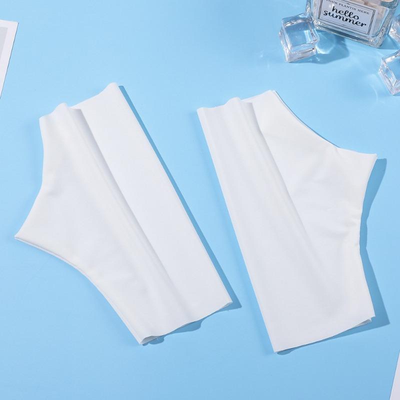 Sunscreen Nail Gloves Women's UV Protection Summer Thin Leaky Finger Breathable Outdoor Driving Ice Silk Half Finger Gloves