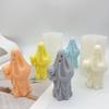 Ghost Silicone Mould Gypsum Plaster Ghost Candle Mold Ghost Mould Handmade Halloween Molds For Home Decor Holiday Gifts Diy
