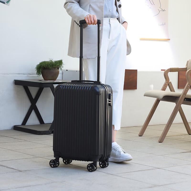Moncaloni ABS Business Spinner Luggage 20 Inch