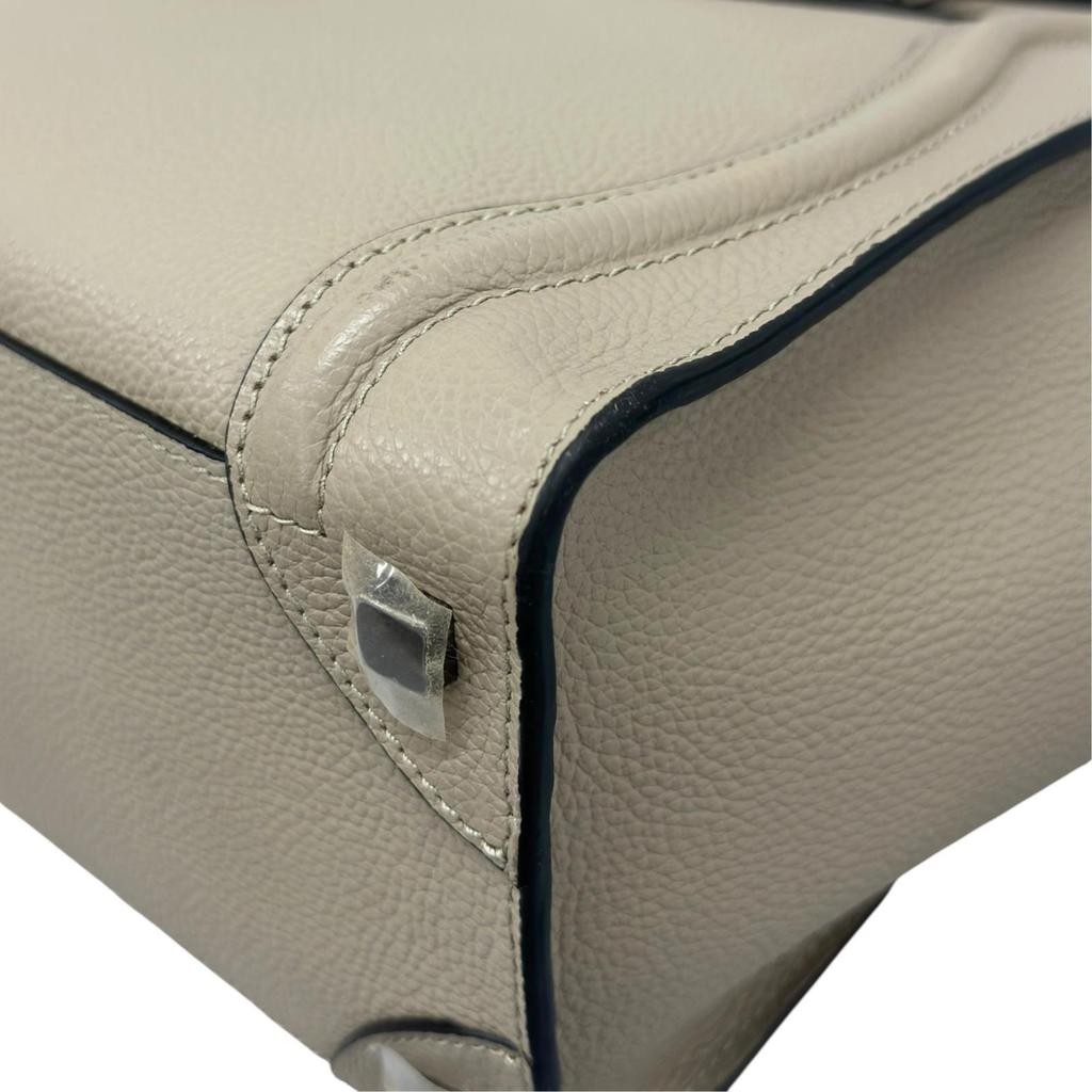 CELINE Luggage micro shopper Handbag Gurege Women used