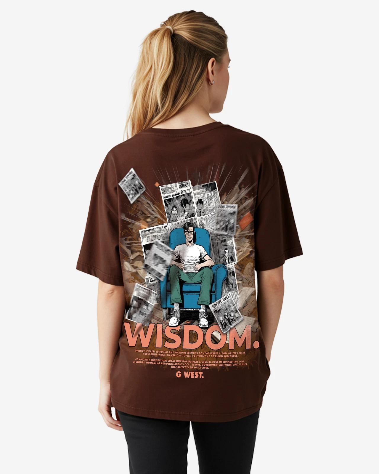 G West Oversized Library T Shirt - WOMEN 2XL