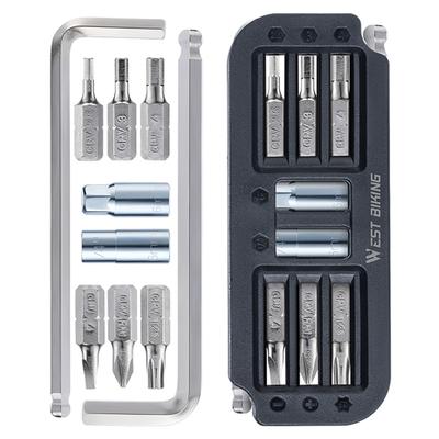 WEST BIKING YP0719446 10 In 1 Portable Bicycle Repair Tool Multifunction Combination Wrench