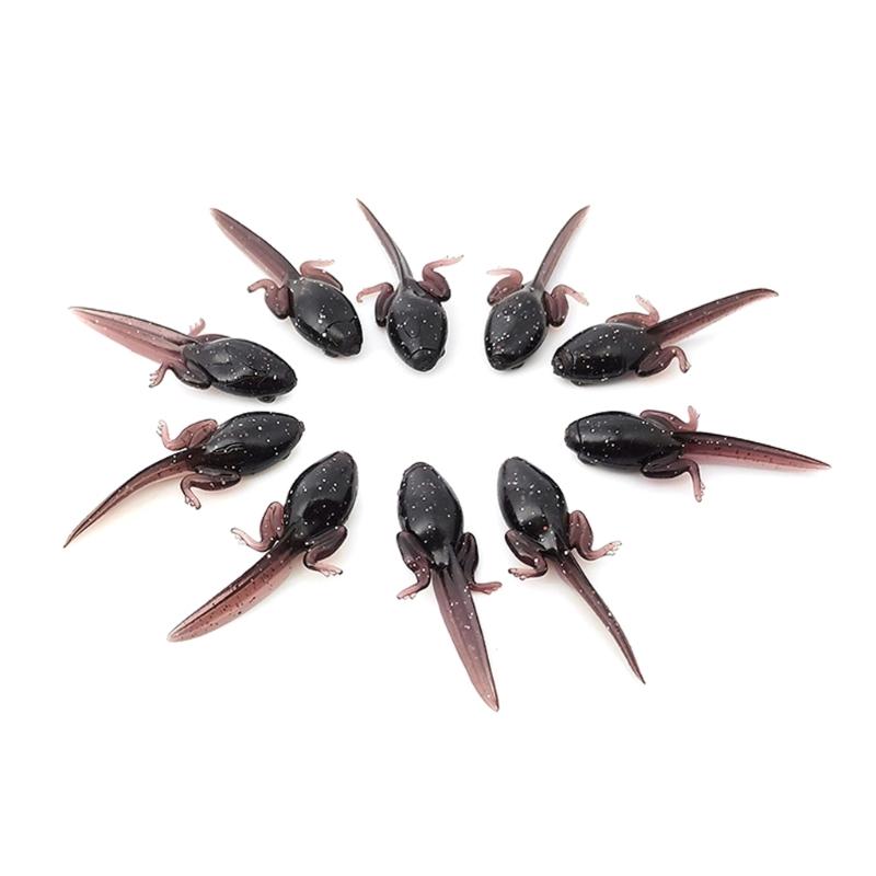 20pcs Soft Fishing Lures Simulation Baits Realistic Artificial Baits with Barbed Hook Tiny Baits Fishing Tackle