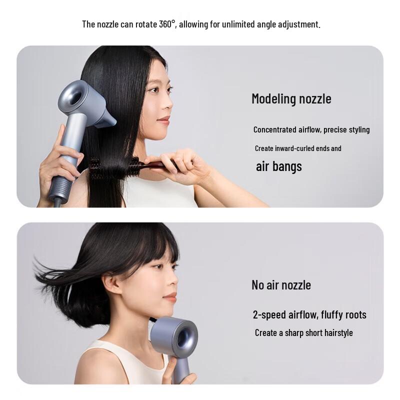 KEHEAL High-Speed Negative Ion Hair Dryer HC3 CN plug (adapter included)