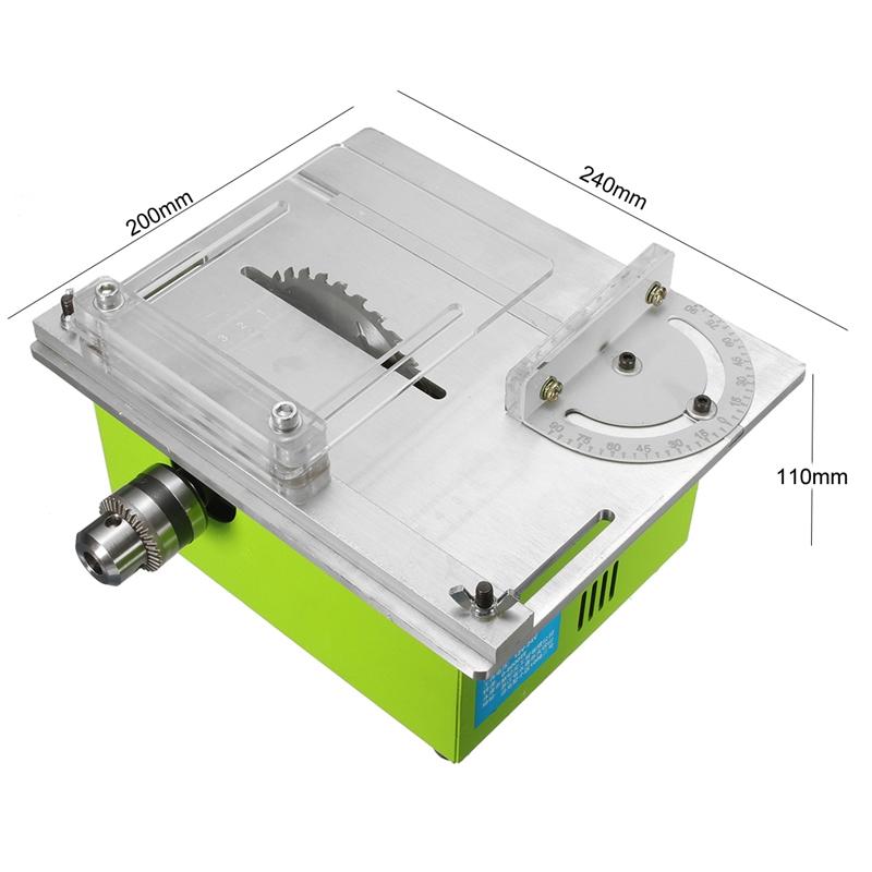3 In 1 Mini Table Saw Handmade Woodworking Bench Saw DIY Hobby Model Crafts Cutting Handmade Woodworking Bench