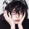 Fashion Unisex Black Eyeglass Frame No Lenses Anime Crying Dripping Tears Glasses Vintage Kawaii Party Gift Cosplay Accessories
