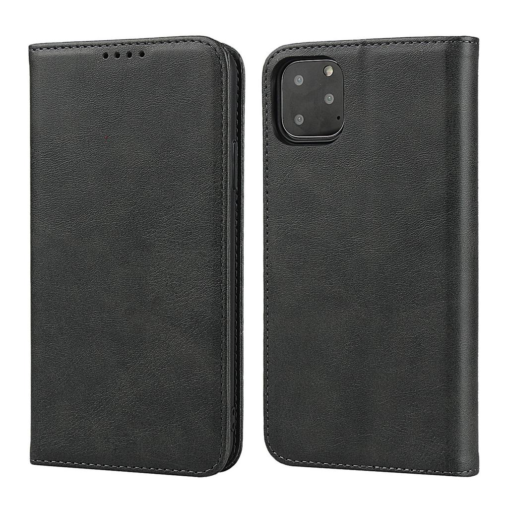Applicable To iPhone11Pro MAX Mobile Phone Case New Apple 11 Calf Pattern Leather Case Apple X Flip Case