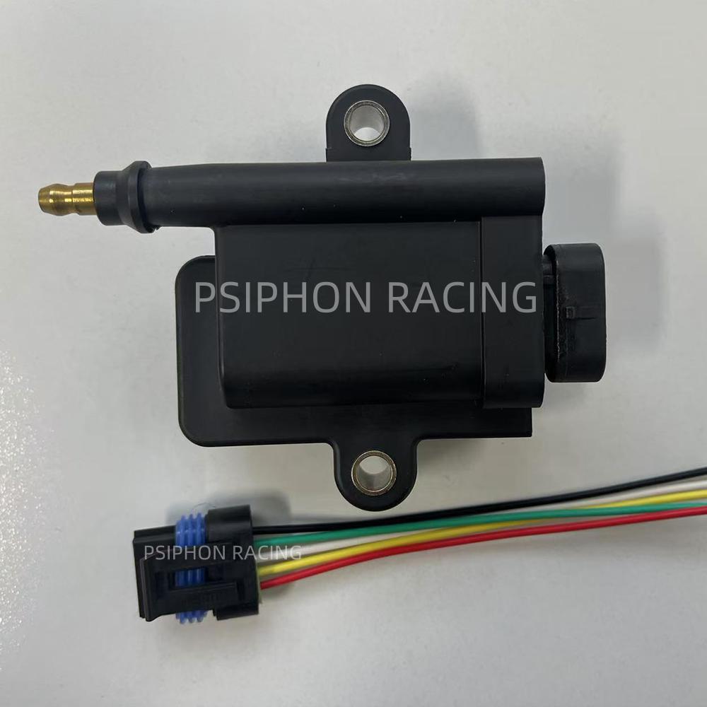 IGN1A High Power Ignition Coil With Connector for Mercury Marine Optimax Racing 30-300 EFI 12162825 300-8M0077471 339-879984T00 Coil and Connector 1