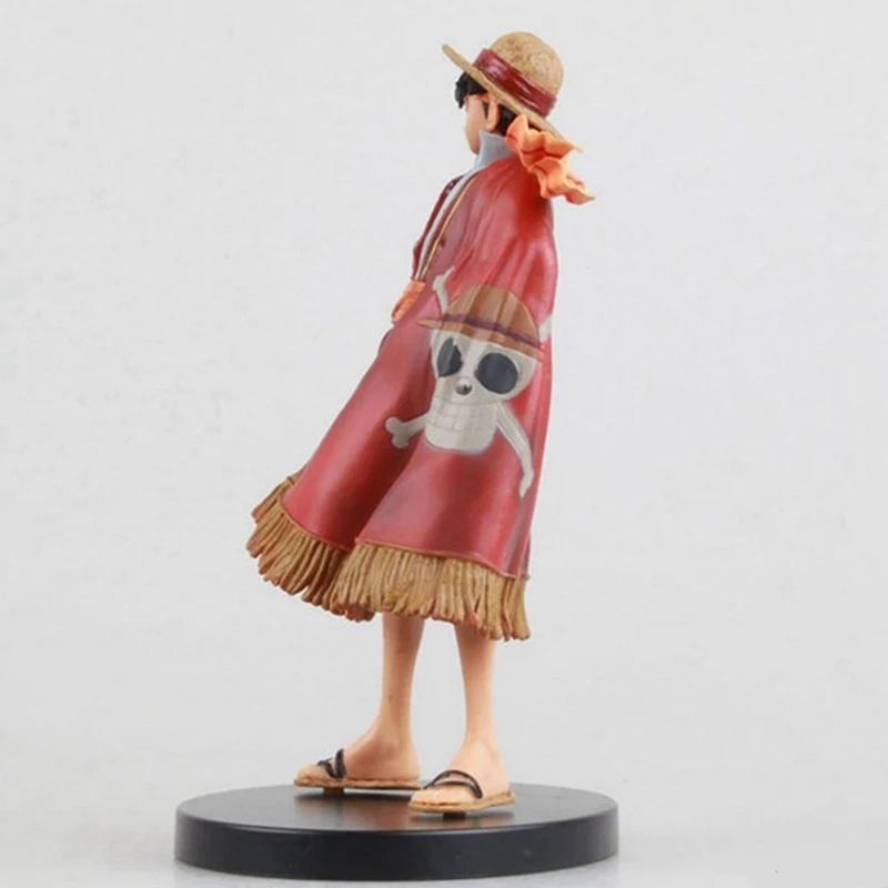 15-årsjubileum Japan Anime Figur Monkey D Luffy Figur Ferdigvarer PVC Action Figur Collection Modell Leker 18 cm Figura