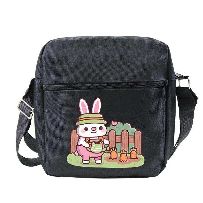 Cute Children's Casual Shoulder Bag Male and Female Students Portable Crossbody Bag Campus Trend