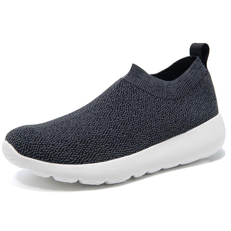 

Кроссовки для бега осенние ленивые туфли мужские туфли сетчатые однопедальные спортивные туфли обувь для отдыха на природе пара повседневная обувь 37