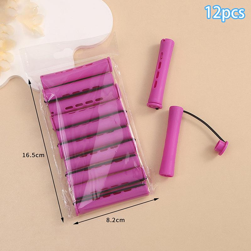 

12 шт. стержней для химической завивки волос, короткие стержни для холодной завивки, щипцы для завивки волос без нагрева, бигуди для завивки волос, бигуди, инструменты для завивки волос фиолетовый