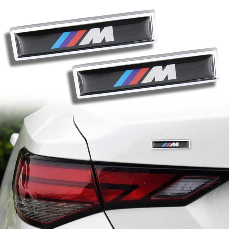 2 Stück Für BMW M 1 3 4 5 6 7 E Z X M3 M5 M6 E39 E46 E30 E28 E91 E92 Auto Metall dekorative Beschriftung Auto Heckaufkleber Auto Zubehör