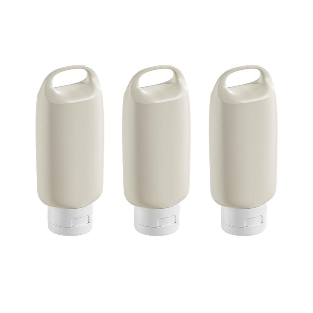 3Pcs/Set 60/100ml Lotion Container Empty Bottle Squeeze Tube Portable Travel Refillable Bottle