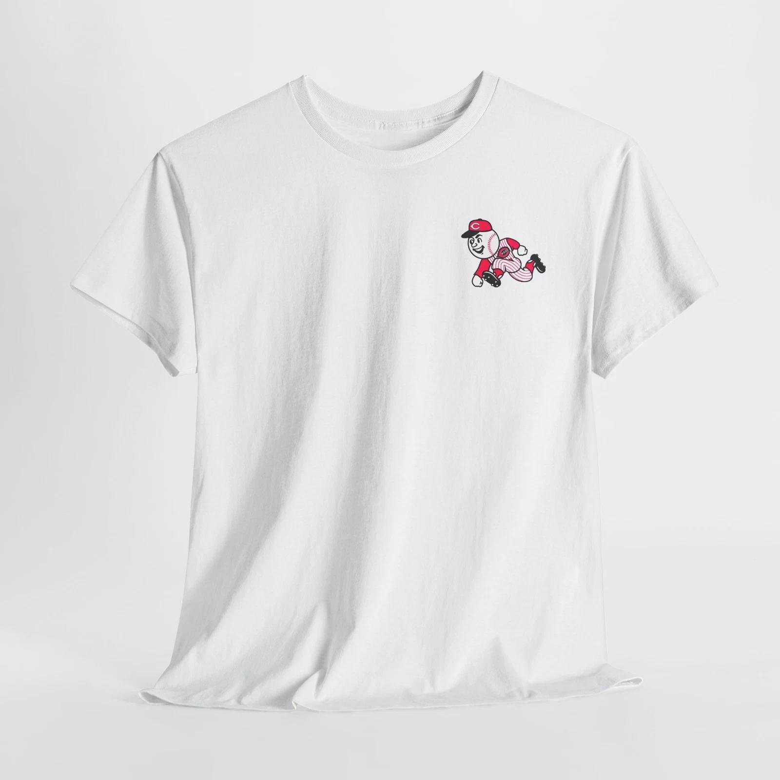

Cincinnati Baseball Mascot Tee, Unisex Sports Shirt, Team Logo T-Shirt, Baseball 4XL