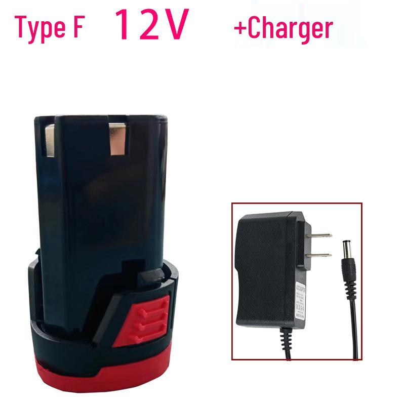 Universal Cordless Pistol Drill with 12V-18V Lithium Battery for Drill or Electric Screwdriver