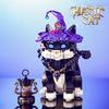 Non-Toxic Creative Diy Magic Movie World Magic Cat Building Blocks Set Moc Assembly Toy For Kids Birthday Christmas Gifts 1128Pcs