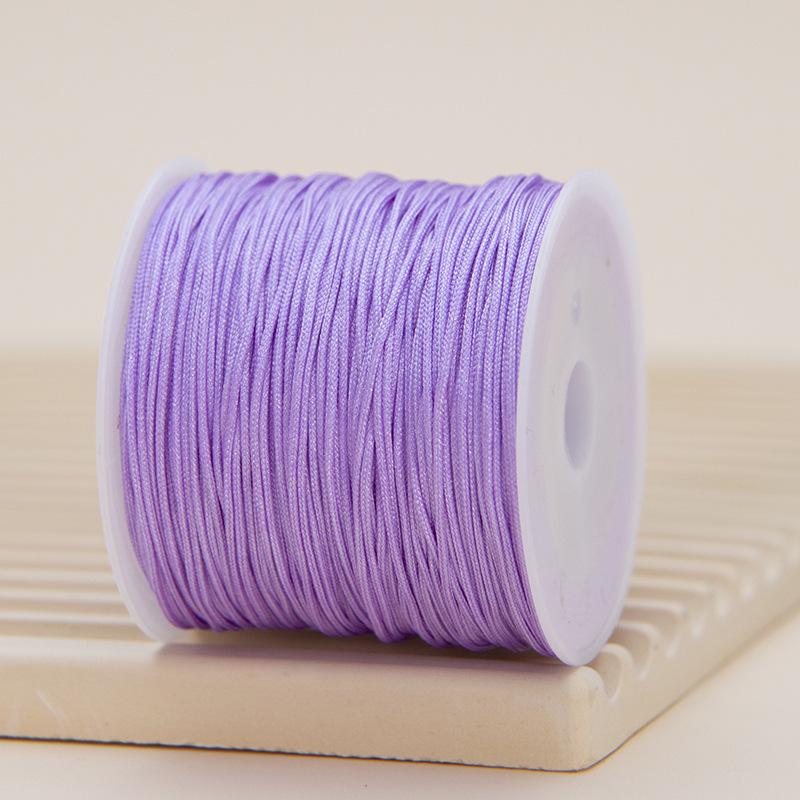 Jade Wire No. 72: 0.8mm Braided Rope for Handmade Jewelry, Bracelets & Pendants