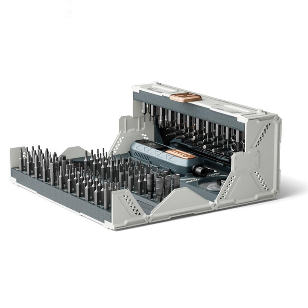 Manual Screwdriver Set 180 in 1 Multifunctional Fine Magnetic Repair Tool Kit for Laptop