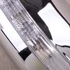 1 Pair Car Left & Right Chrome Side LED Light Mirror Cover Molding Trim Fit for Toyota Corolla Sedan 2009 2010 2011 2012 2013